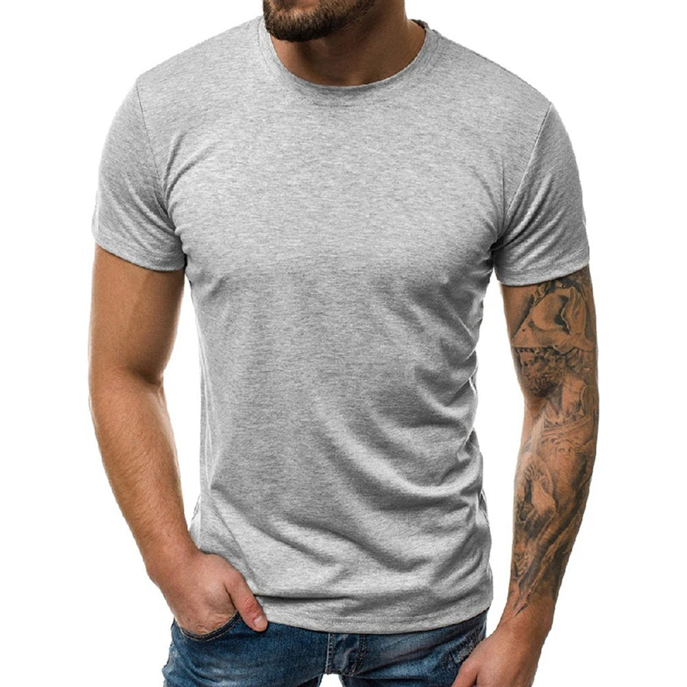 Summer Men's Cotton T-shirt