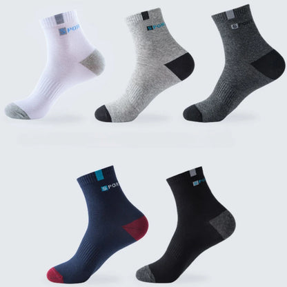 5 PAIRS COTTON SOCKS FOR MEN