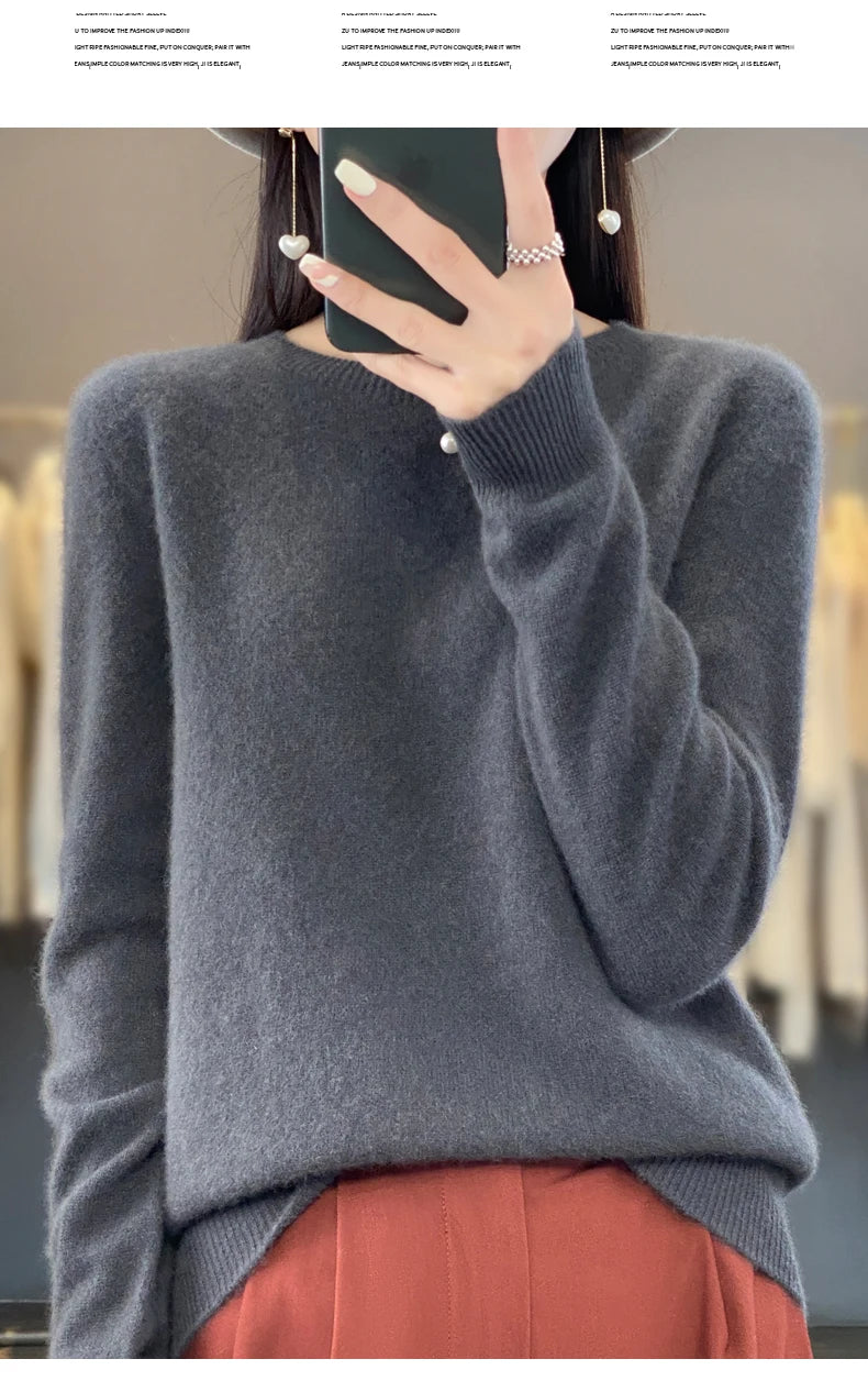 New cashmere sweater