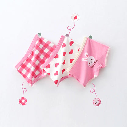 3Pcs/lot Kids Panties 7 Collections Chirdren's Underwear