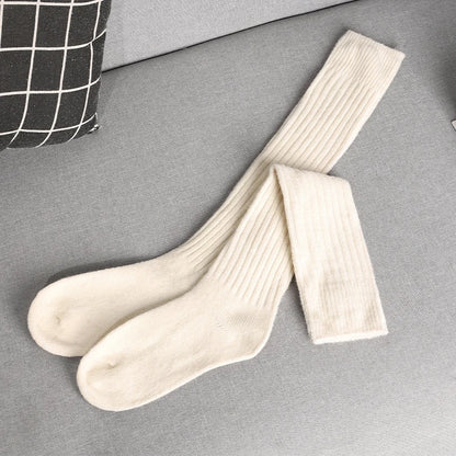 Women Long Socks Cashmere Women Boot