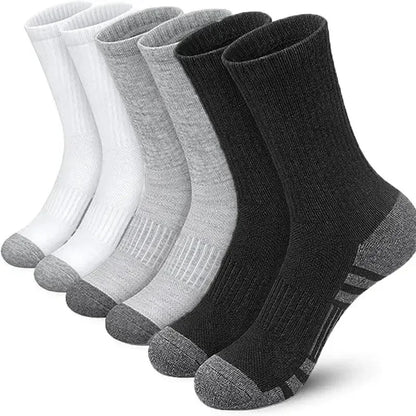 Men's Outdoor Gym Socks High Quality (6 Pairs)