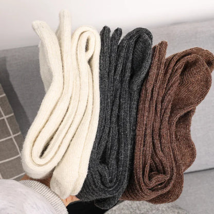 Women Long Socks Cashmere Women Boot