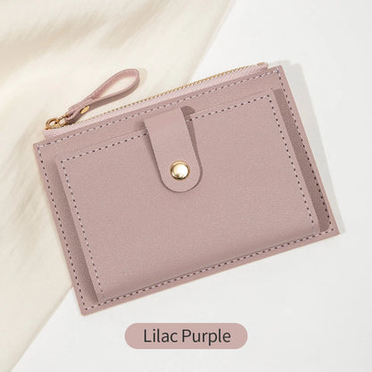 New Women's Short Card Bag Ultra Thin