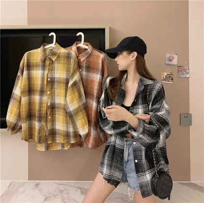 Plaid Shirt Women