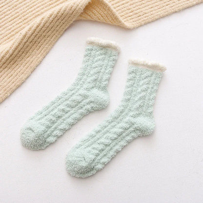 Autumn Winter Socks Cute Cat Claw