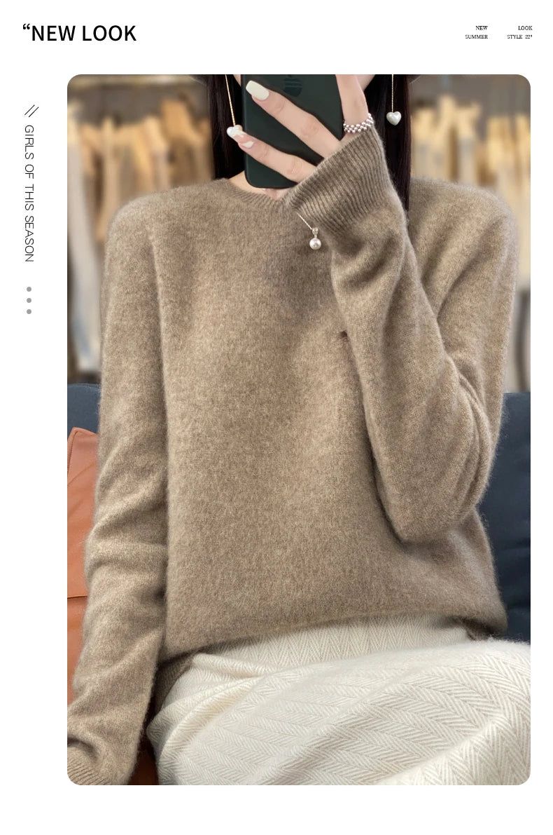 New cashmere sweater