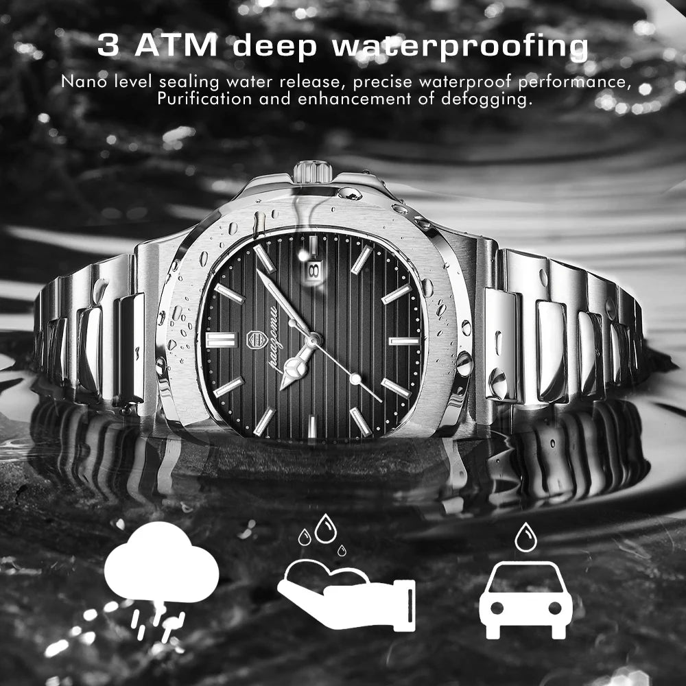 Luxury Man Wristwatch Waterproof