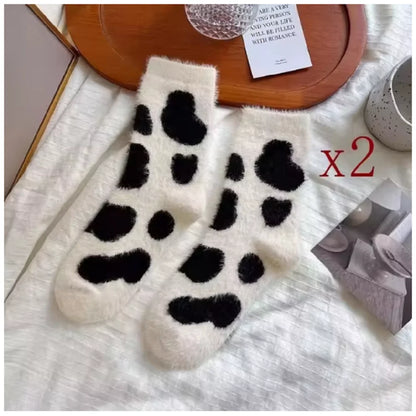 Women's Plush Mid Length Socks