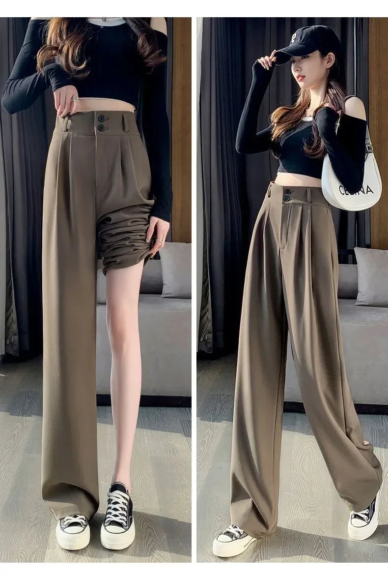 Elegant Wide Leg Pants Women