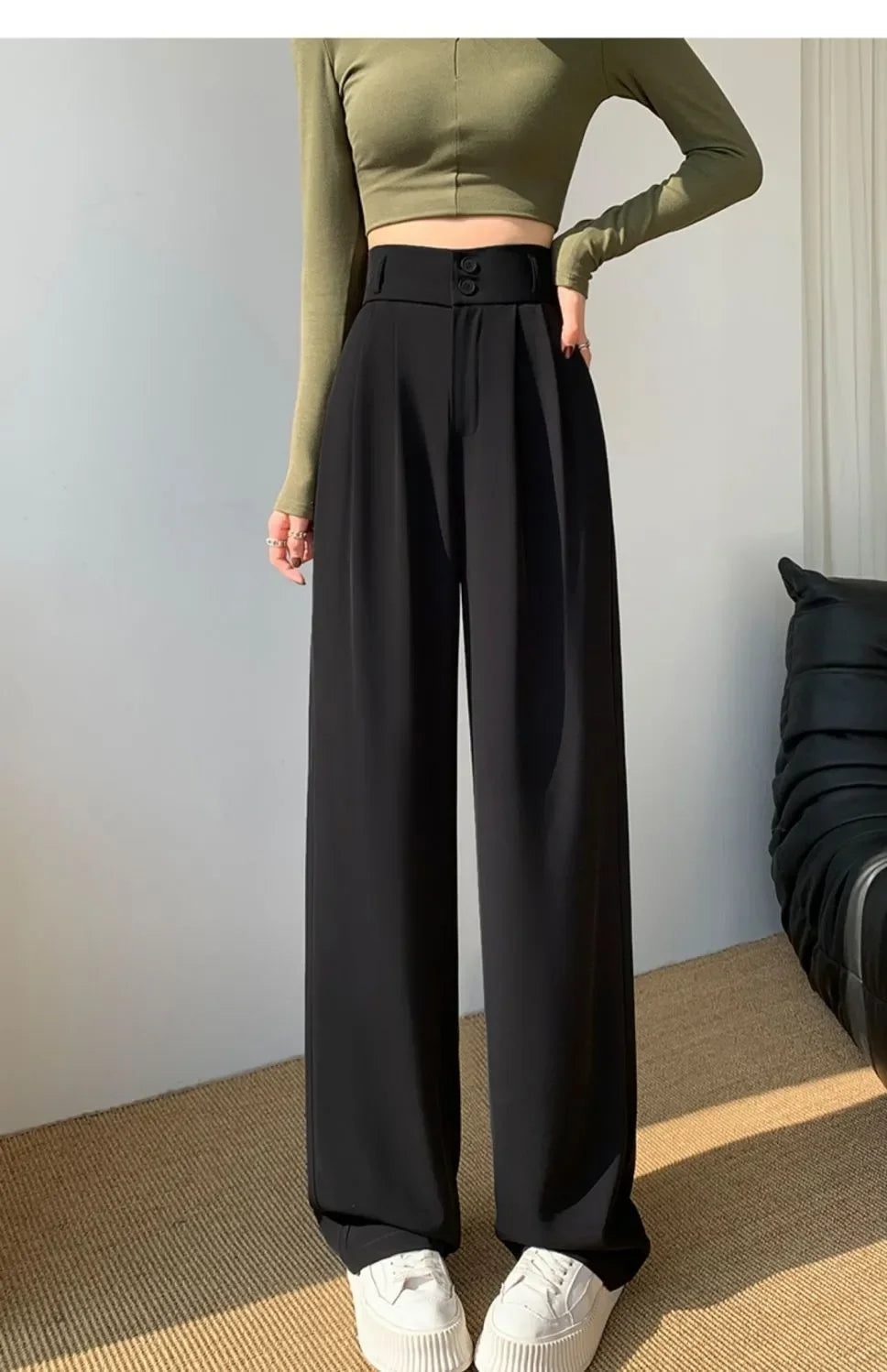 Elegant Wide Leg Pants Women