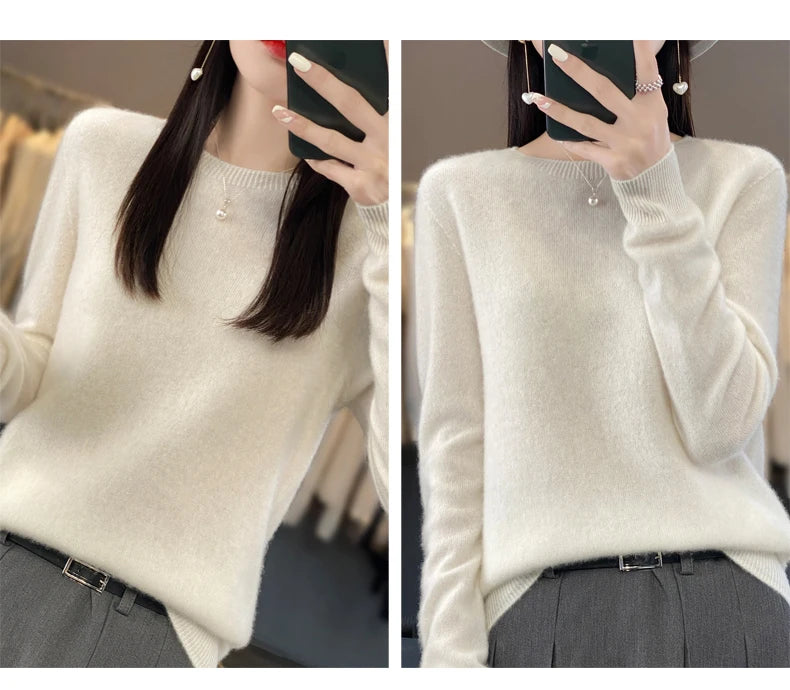 New cashmere sweater