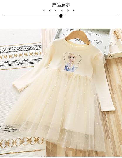 Princess Dress Girls Dress Long-sleeved