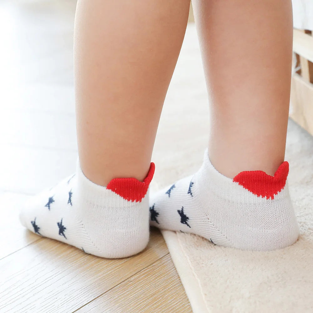 5Pairs/Cute Lovely Short Baby Socks