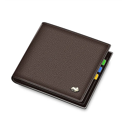 Genuine Leather Men Wallets Brand Luxury