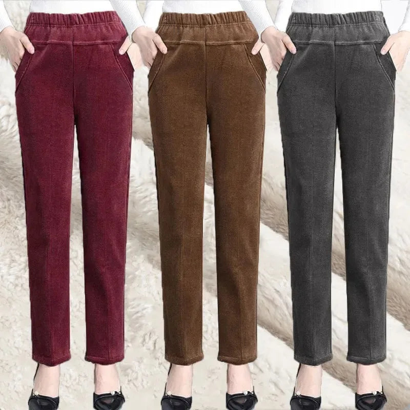 Thin & Plush Thick Casual Pants