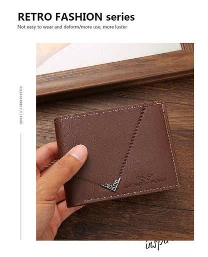 Men's Slim Money Clip Wallet Credit Card ID Holder