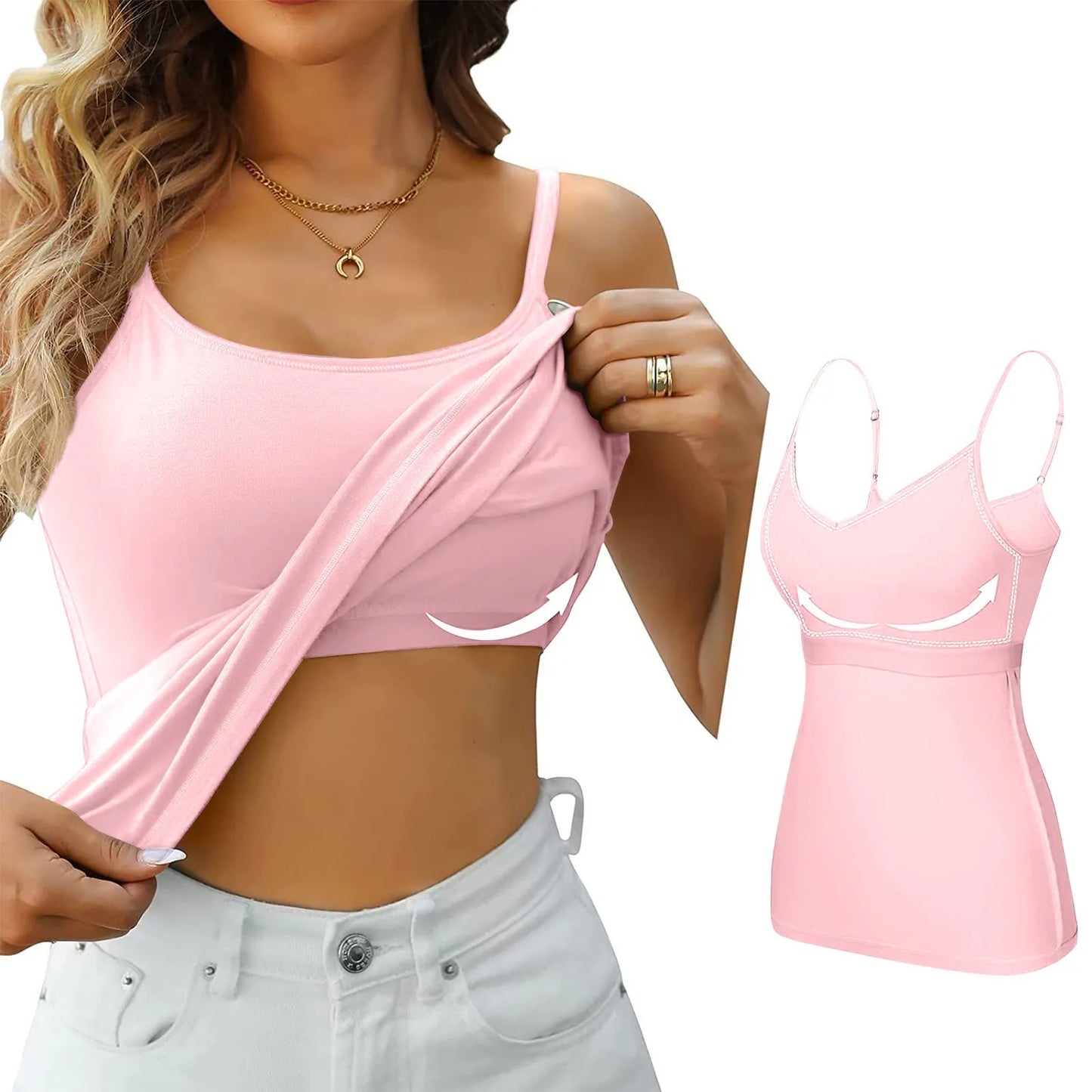 Padded Bra Tank Top Women