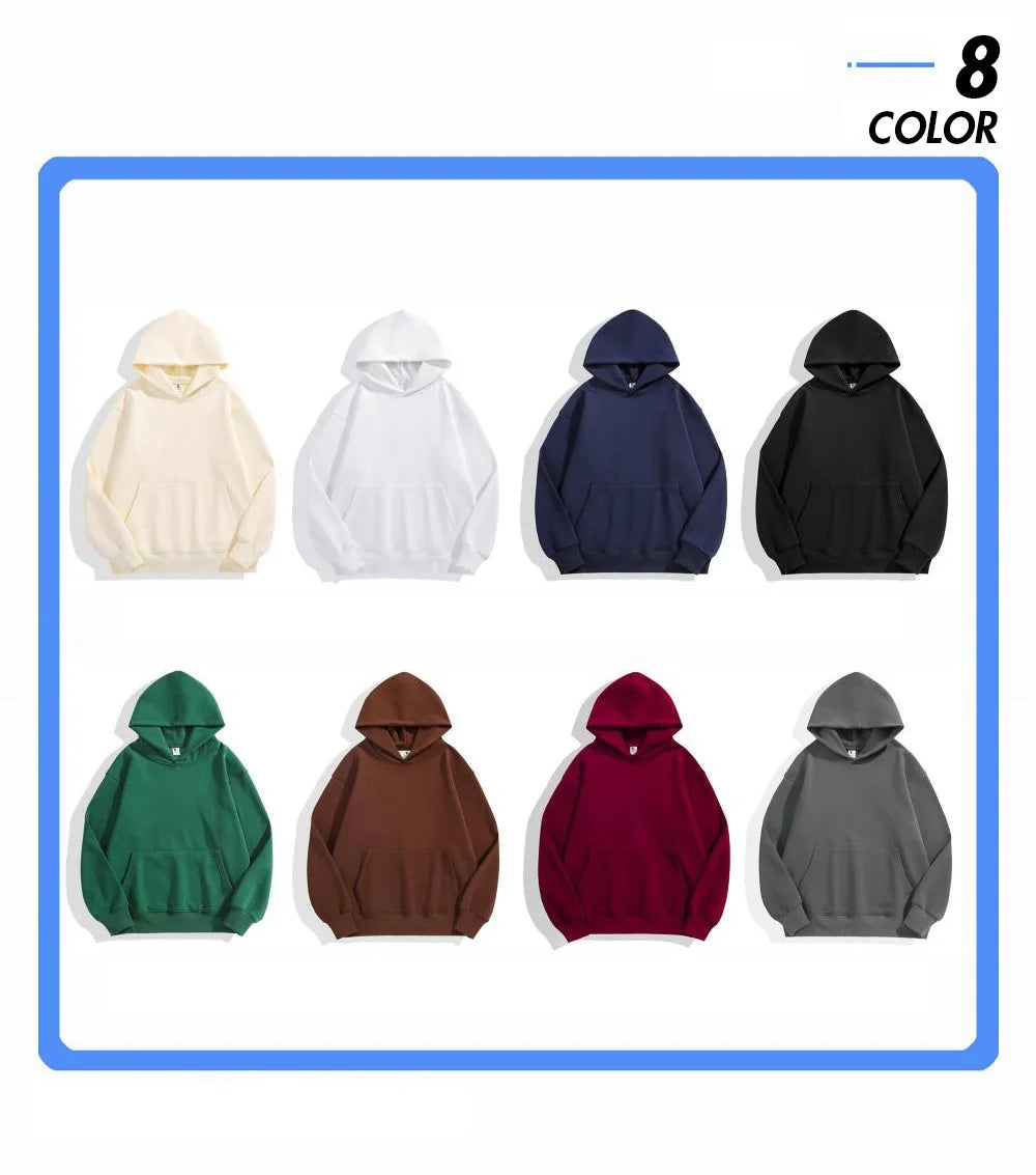 Heavy Weight Cotton Plus Velvet Hooded