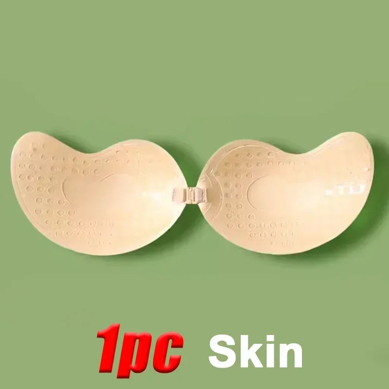 Invisible Strapless Adhesive Stick Bra Strapless Push Up