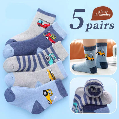 5Pairs  Terry Socks for Children