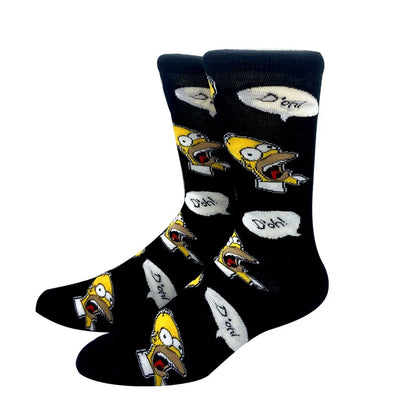 Anime Fashion Unisex Socks Long Sock