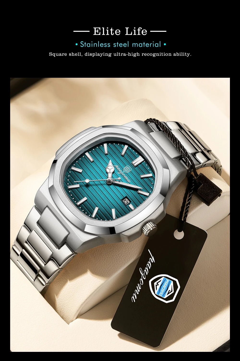 Luxury Man Wristwatch Waterproof