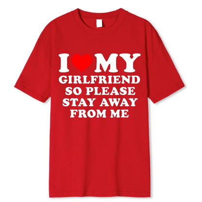 I Love My Boyfriend & I Love My Girlfriend T Shirt