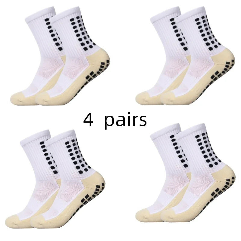 4 pairs of men's soccer socks