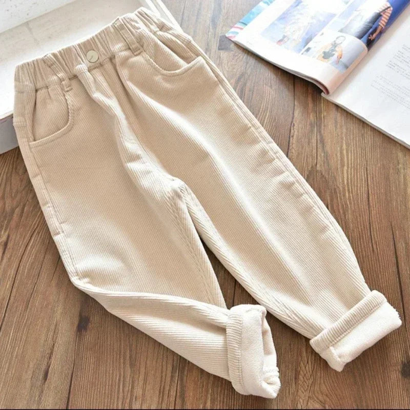 Pants Corduroy Children Outfits