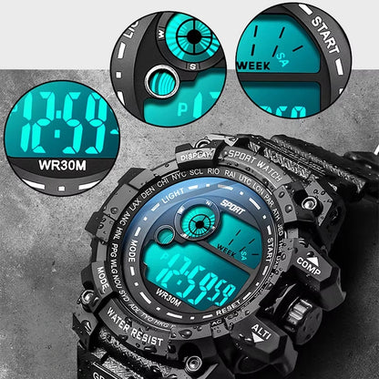 New Men LED Digital Watches