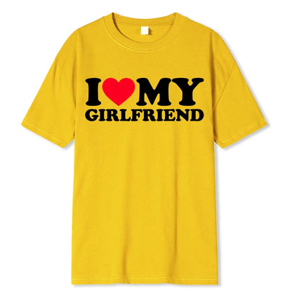 I Love My Boyfriend & I Love My Girlfriend T Shirt