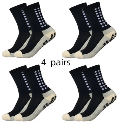 4 pairs of men's soccer socks