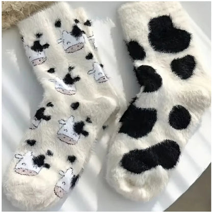 Women's Plush Mid Length Socks