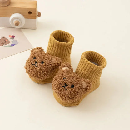 Cute Cartoon Bear Baby Socks