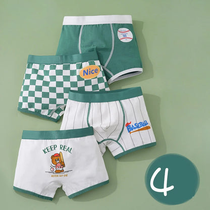 Cotton Kids Underwear  Korean Cartoon  Boxers