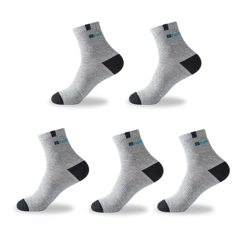 5 PAIRS COTTON SOCKS FOR MEN