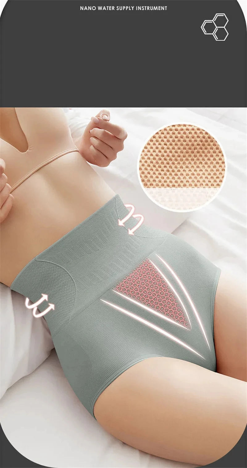 Women High Waist Shaping Panties Breathable Body Shaper