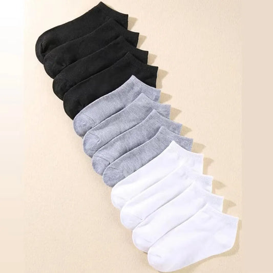 Breathable Deodorant Men's Low Cut Ankle Socks