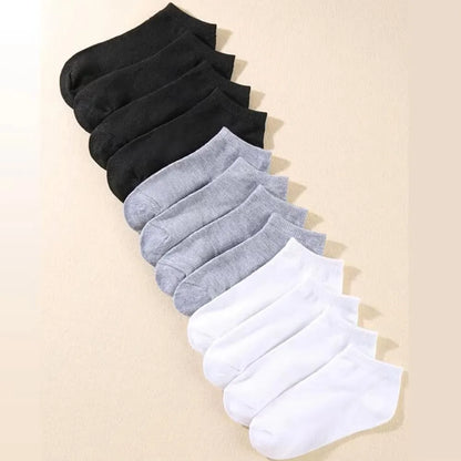 Breathable Deodorant Men's Low Cut Ankle Socks