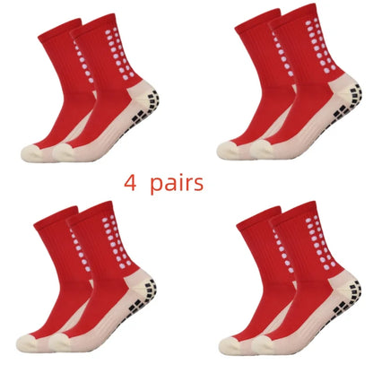 4 pairs of men's soccer socks