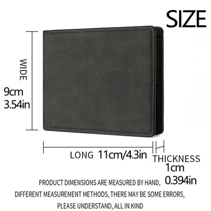 Fashion PU Leather Men Wallet Large-capacity