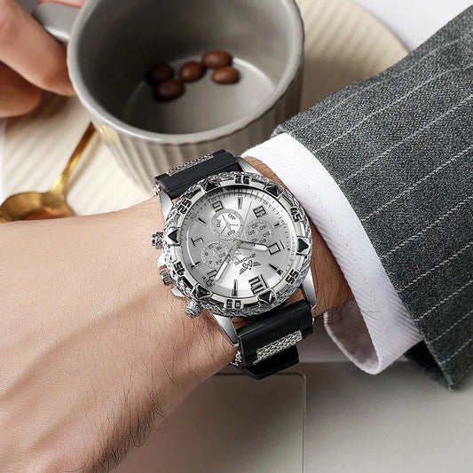 Men Watches Luxury Business Stainless Steel