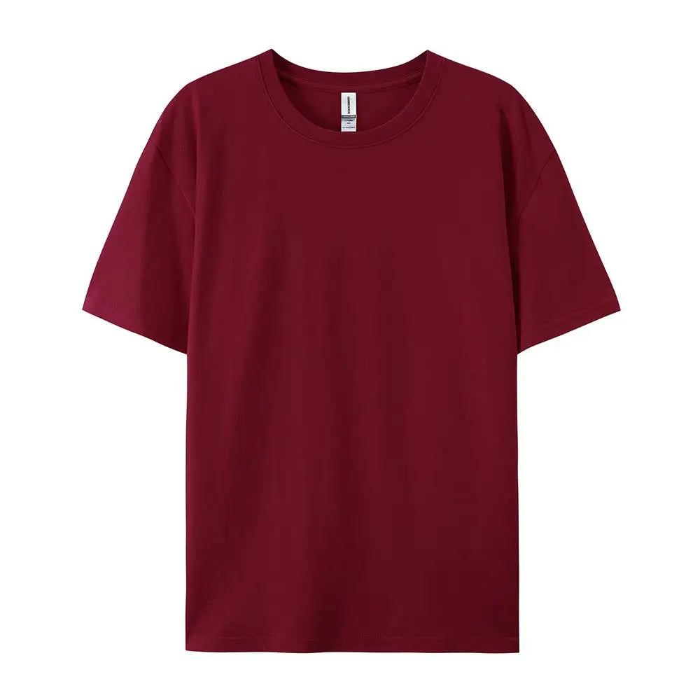 100% Cotton Solid T-shirts