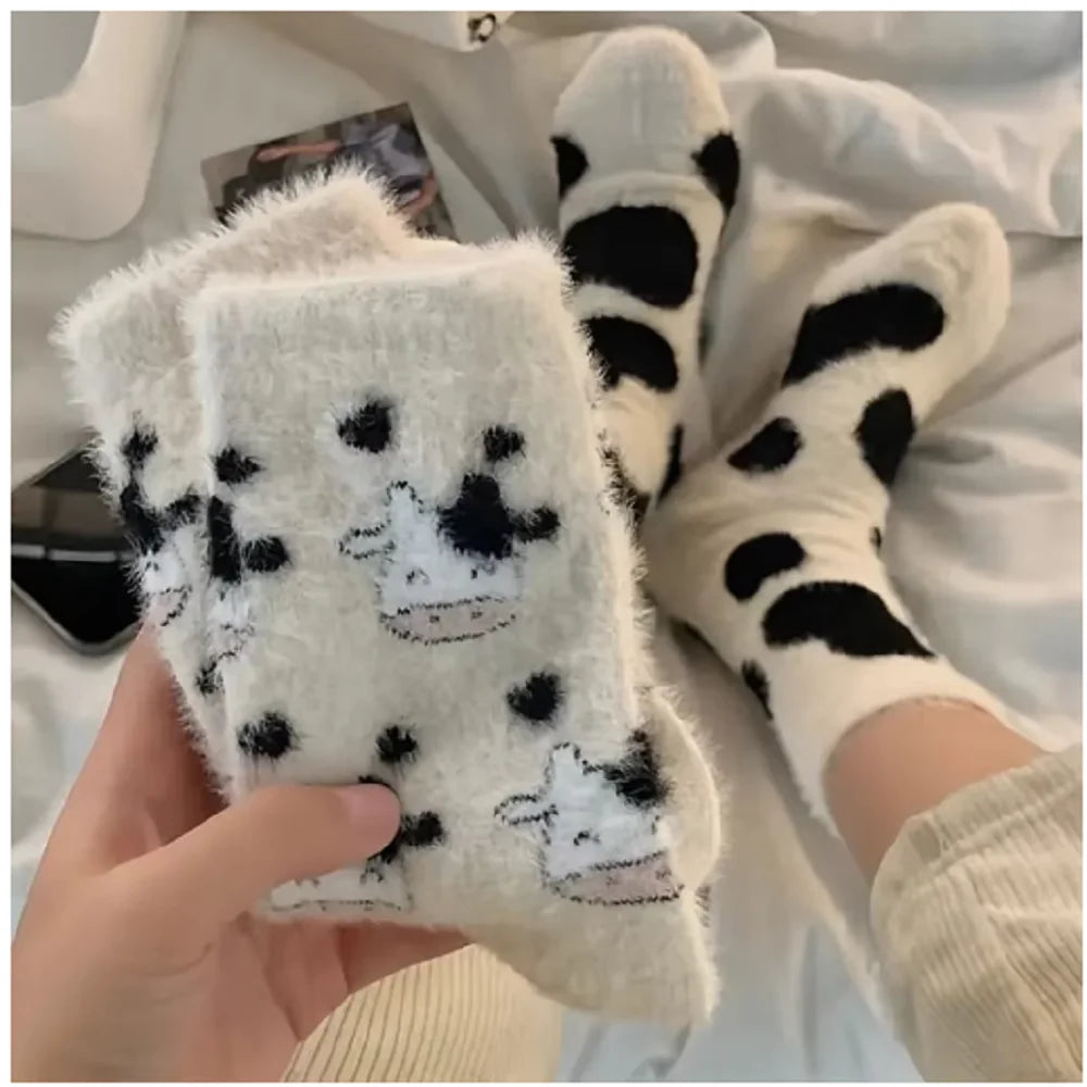 Women's Plush Mid Length Socks