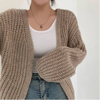 Sleeve Women Cardigan