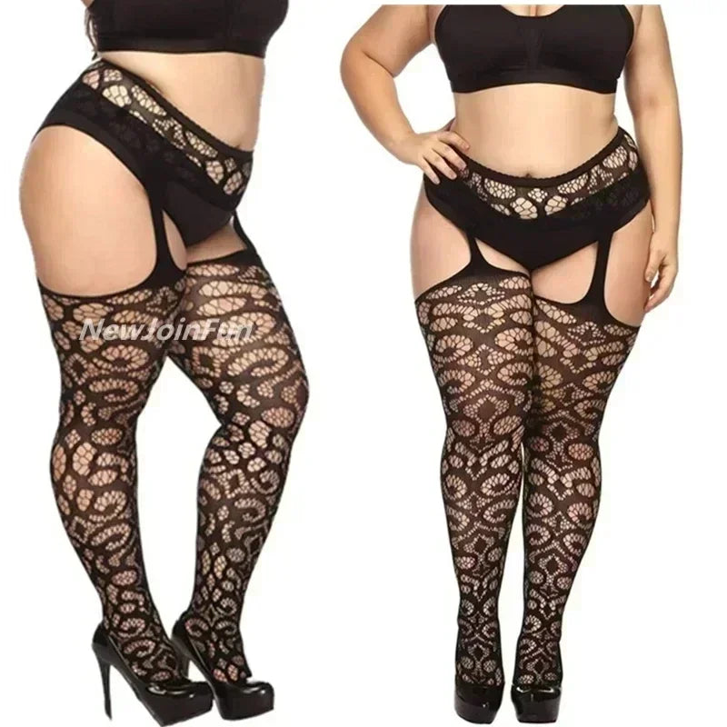 Women Large Plus Size Stockings