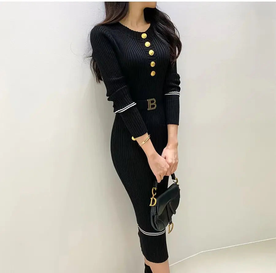 Women Knitted Dress