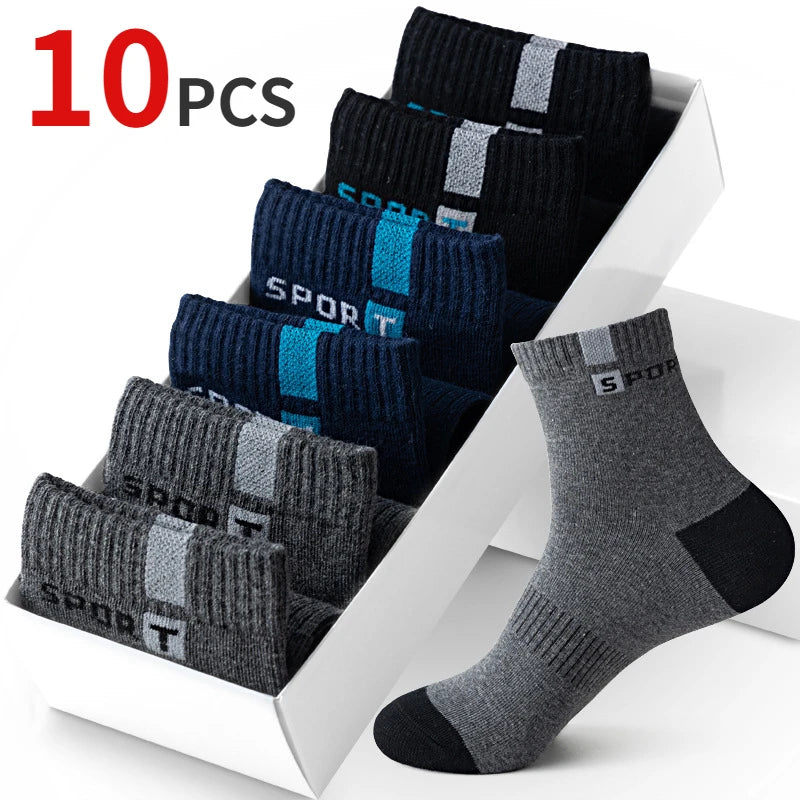 5 PAIRS COTTON SOCKS FOR MEN