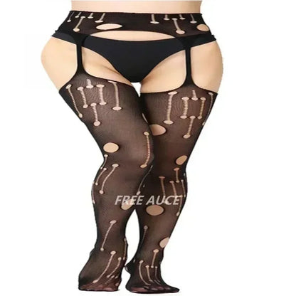 Women Large Plus Size Stockings